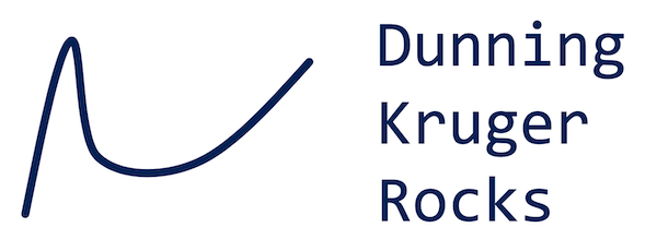 Dunning-Kruger Rocks